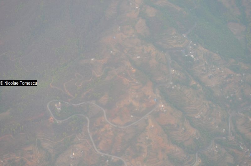 Kathmandu (foto din avion)