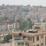 Kathmandu-vedere de pe Grand Hotel