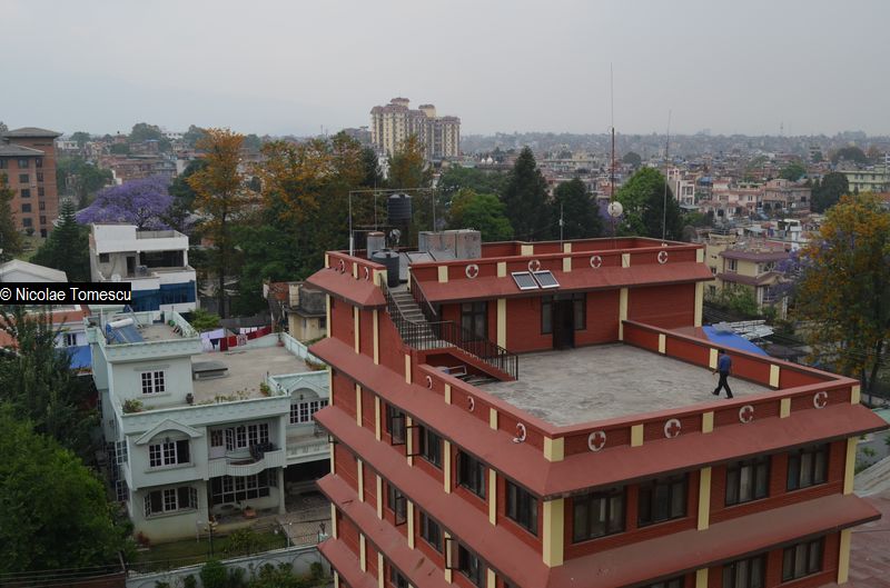 Kathmandu-vedere de pe Grand Hotel