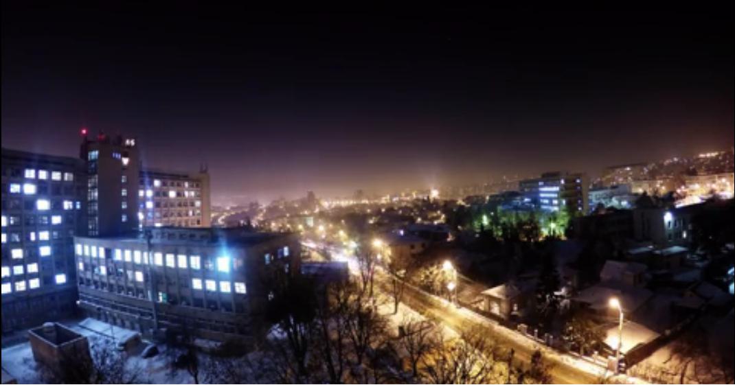 Iaşi TIMELAPSE – de la zi la noapte