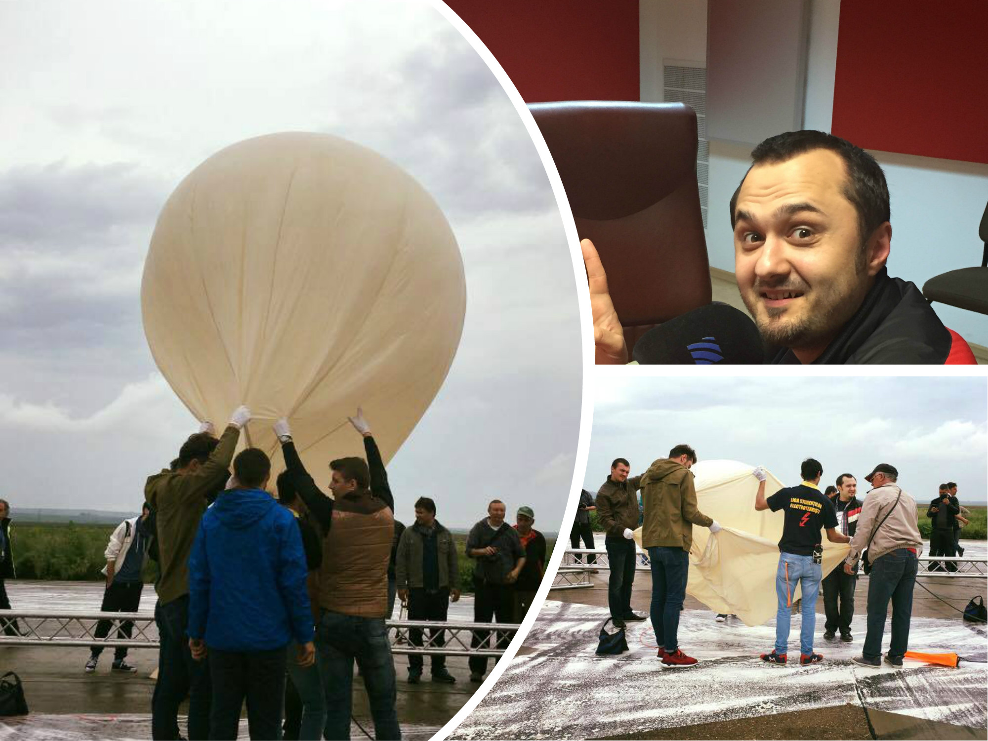 (INTERVIU) La Iaşi a fost lansat primul balon meteo cu heliu – FOTO – VIDEO