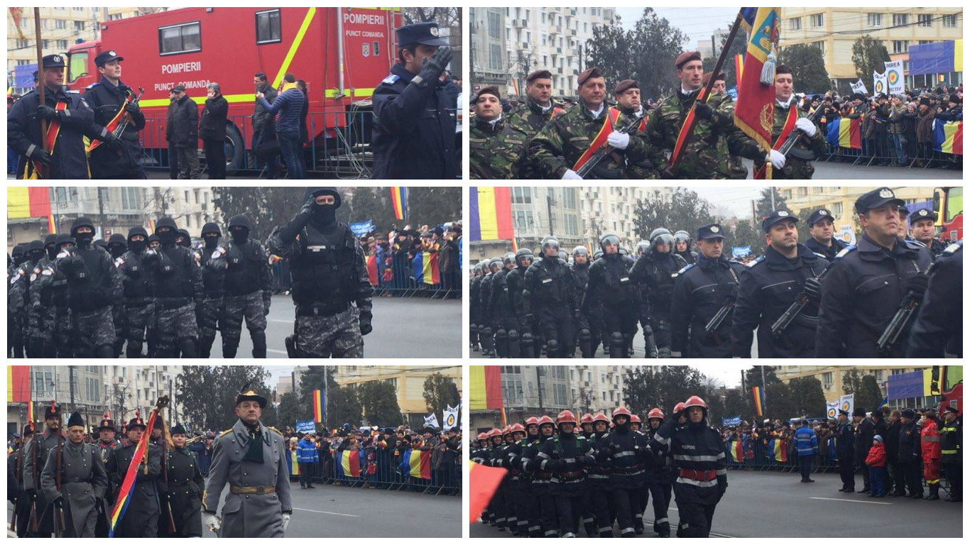 garzi de onoare 24 ianuarie 2017 iasi