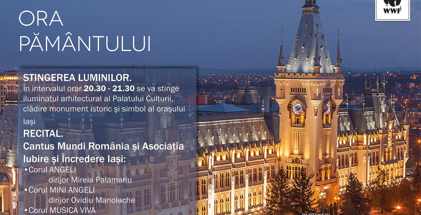 25 martie – Ora Pământului: Muzee din judeţul Iaşi întrerup iluminatul în intervalul orar 20.30 – 21.30