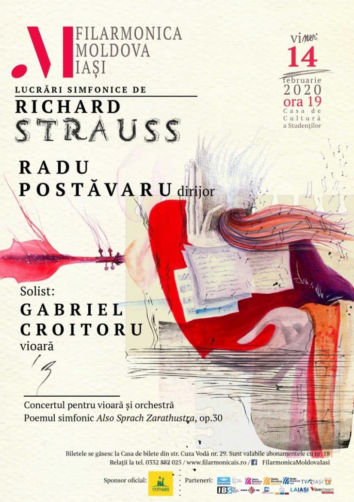 (AUDIO) Filarmonica Moldova Iași pregătește, de Ziua Îndrăgostiților, un concert simfonic special