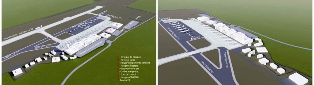 (AUDIO) IAȘI: Masterplanul de dezvoltare pentru Aeroportul Internaţional ar permite un trafic de 10 milioane de pasageri