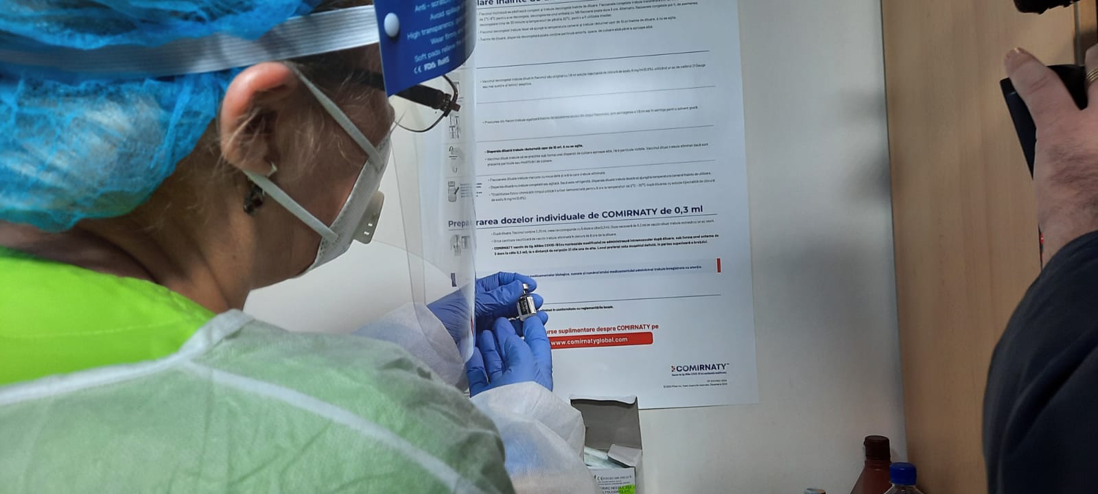 Peste 10.000 de persoane au fost vaccinate împotriva COVID-19 în România