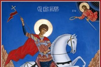 Creştinii îl sărbătoresc pe Sfântul Gheorghe