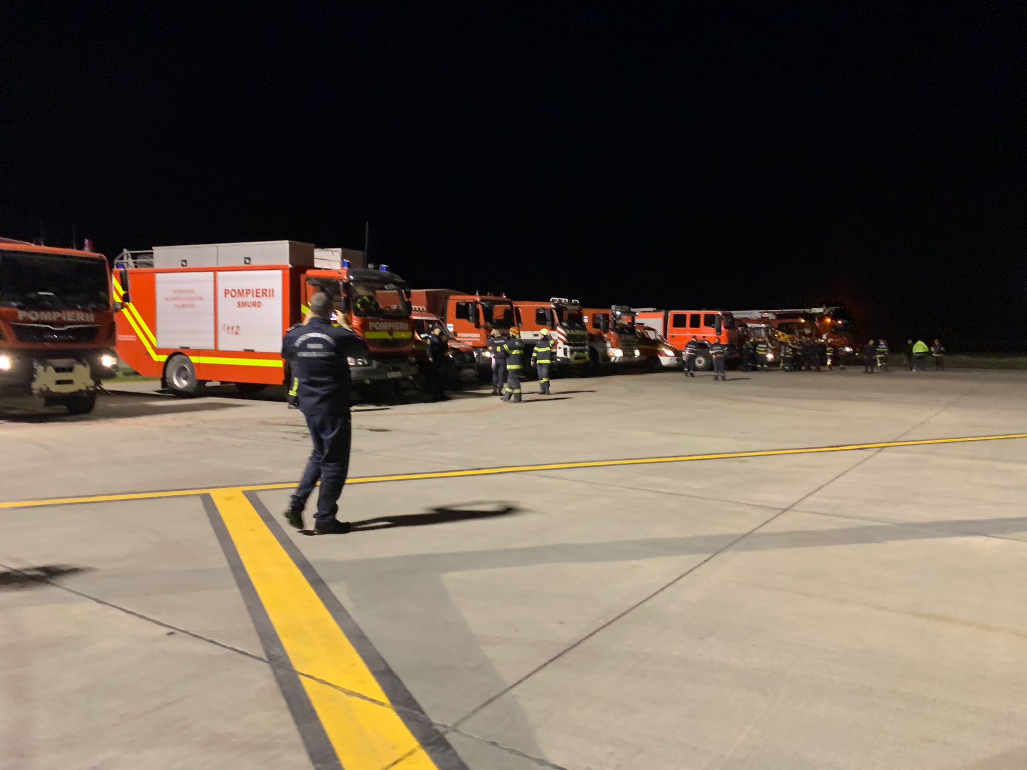 Iaşi: Planul roşu, activat din cauza unei aeronave care avea probleme la trenul de aterizare