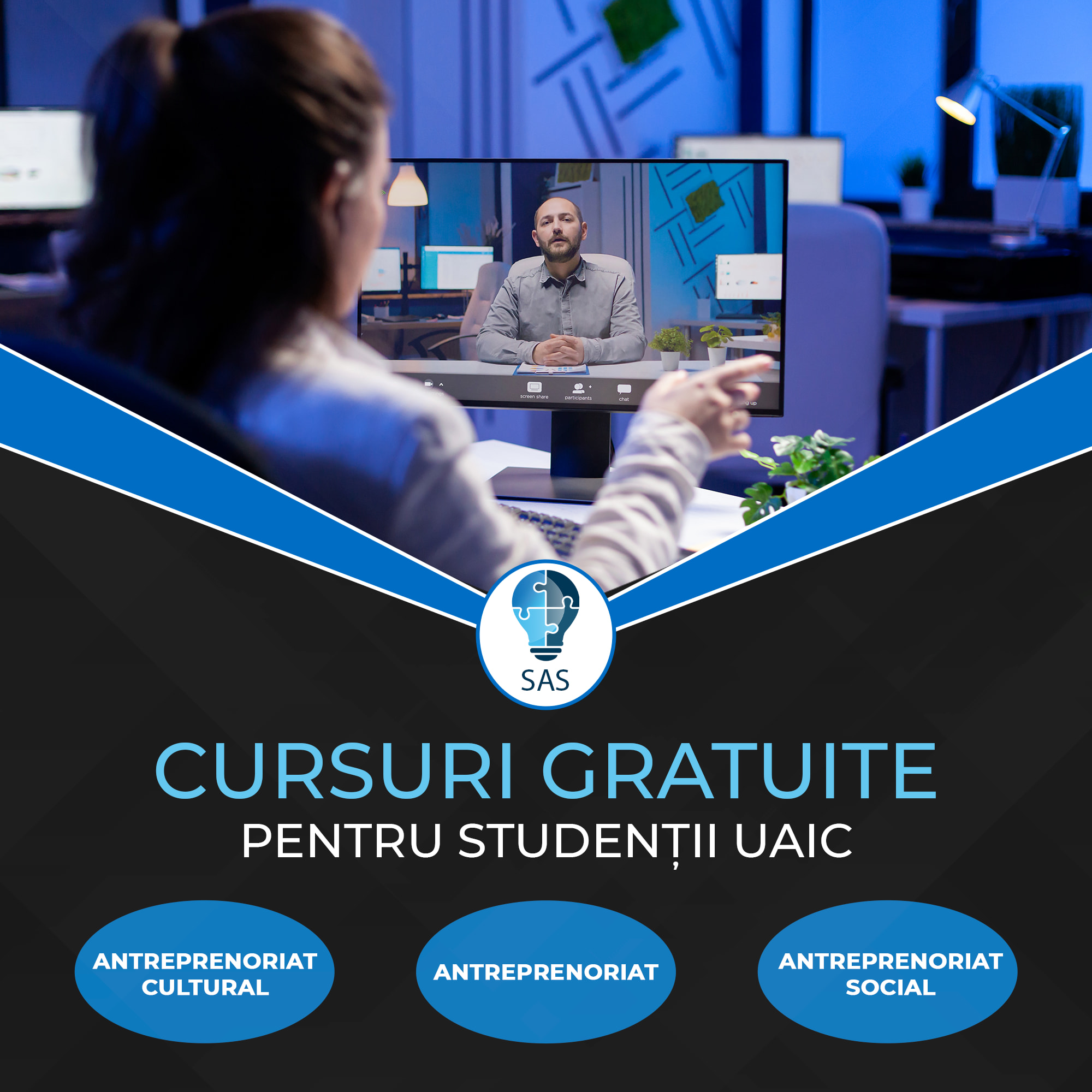?‍? Workshop de antreprenoriat pentru studenţii UAIC! Bună Dimineaţa cu Adina Şuhan (27.10.2021)