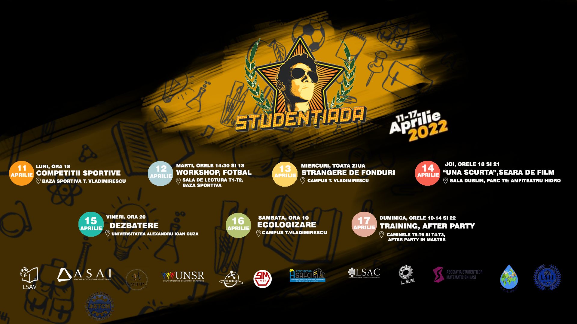 ?‍? Studenţiada 2022 la Iaşi