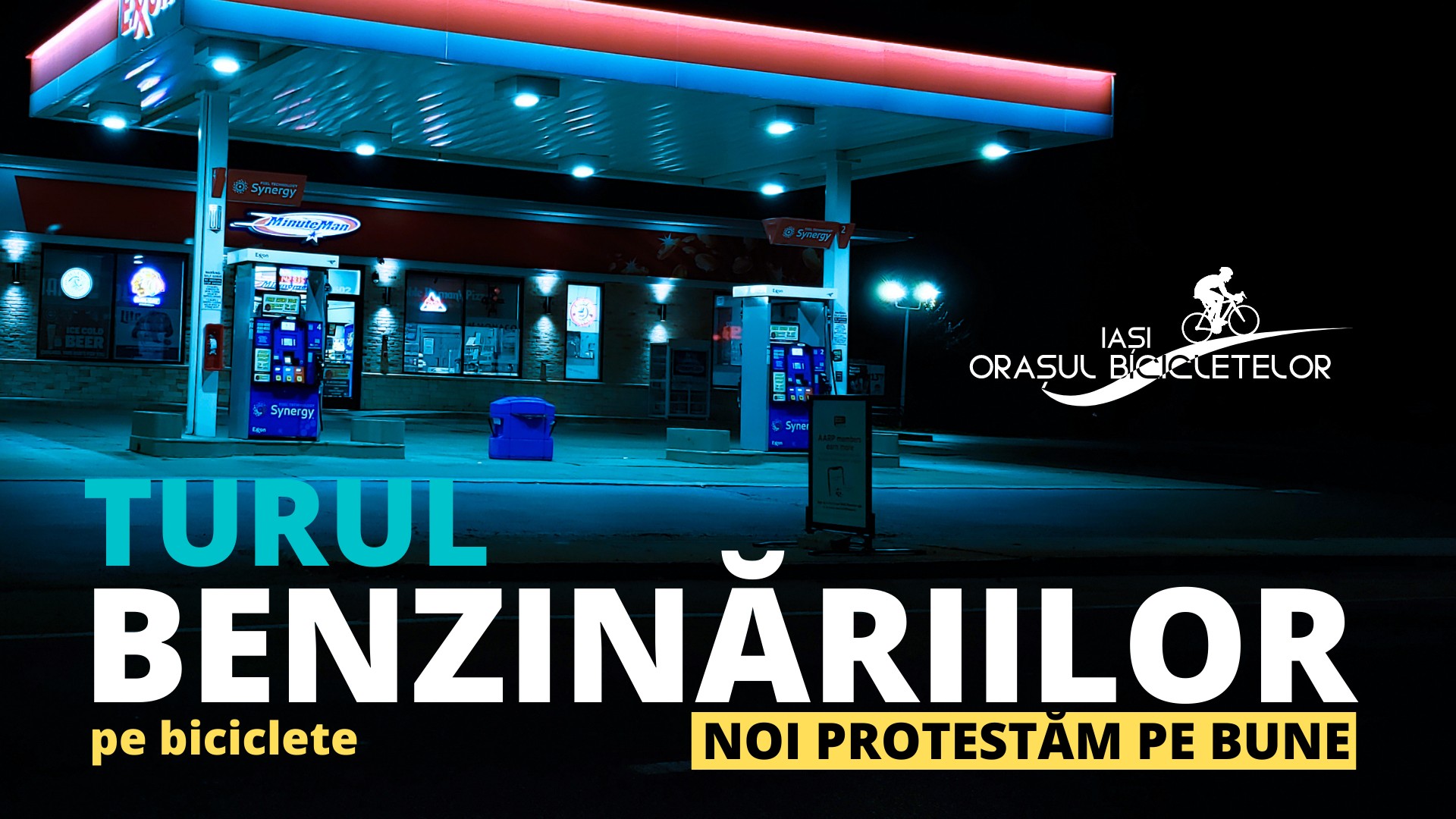 IAȘI – Turul Benzinăriilor pe Biciclete