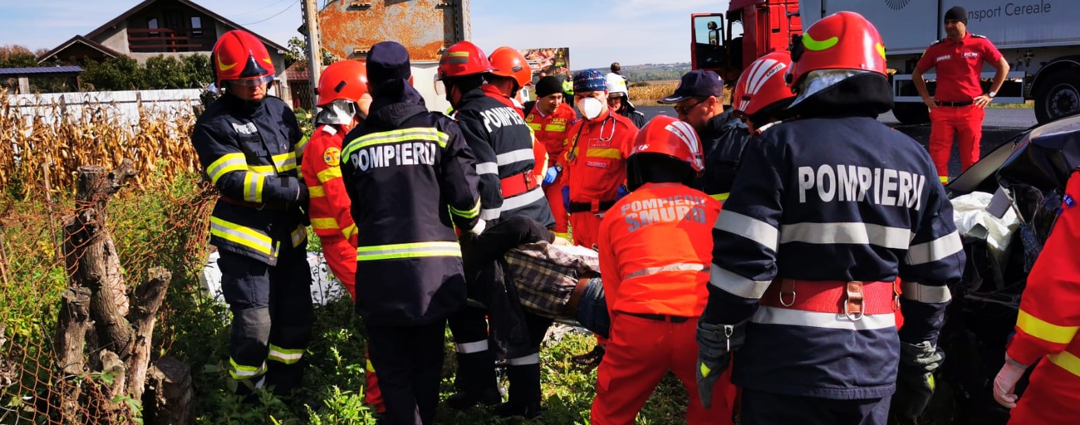 IAȘI: Grav accident rutier pe raza comunei Mircești. O persoană a murit