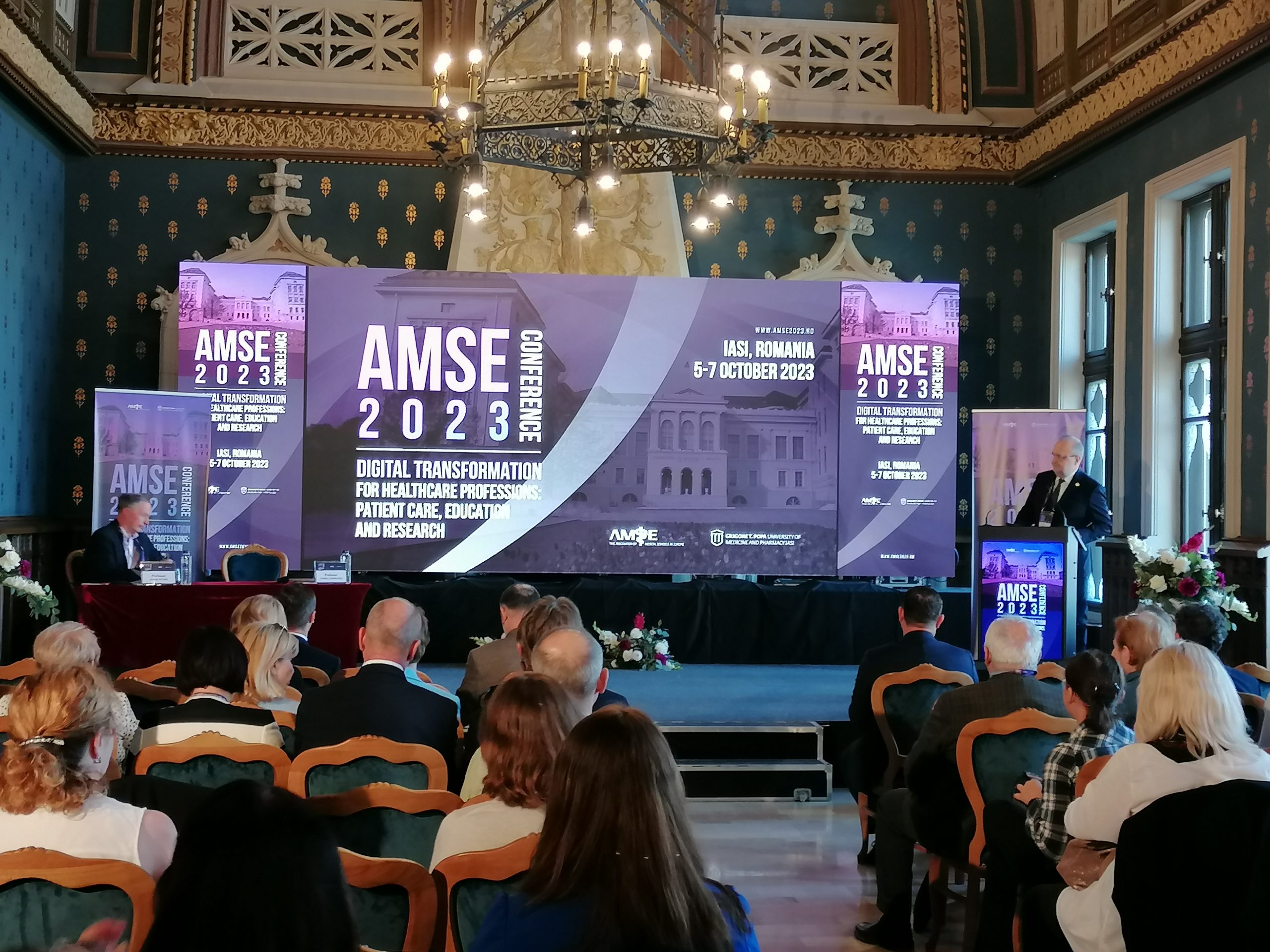 (AUDIO/FOTO) UMF Iaşi, gazda Conferinţei Anuale a Asociaţiei Facultăţilor de Medicină din Europa (AMSE)