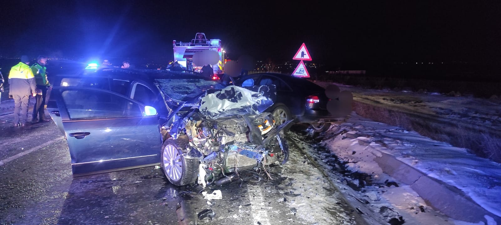(FOTO) Accident mortal pe raza localității Vlădeni, jud. Botoșani