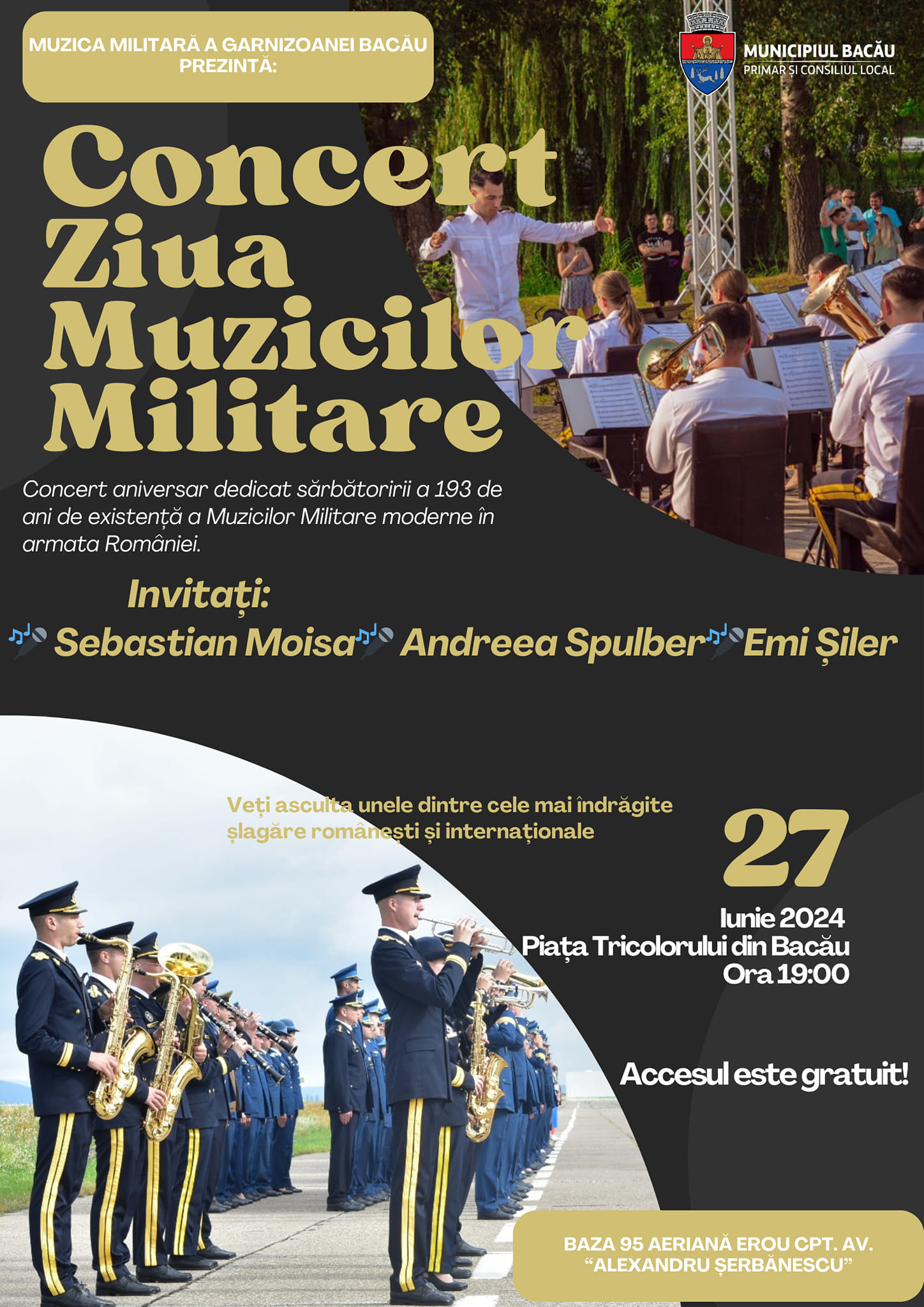 Manifestări dedicate Zilei Drapelului, la Bacău