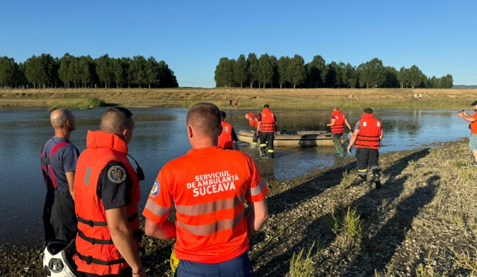 SUCEAVA: Copil dispărut în râul Siret, la Liteni