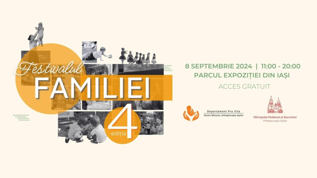 Iași: Astăzi, în Parcul Expoziției, are loc „Festivalul Familiei”