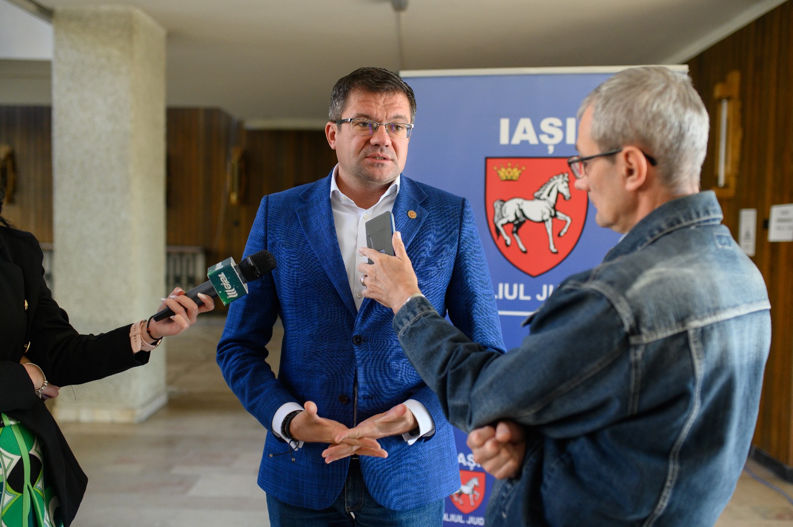 (AUDIO) Costel Alexe, președintele Consiliului Județean Iași anunță controale la Spitalul „Sfânta Maria”, după raportul Curții de Conturi
