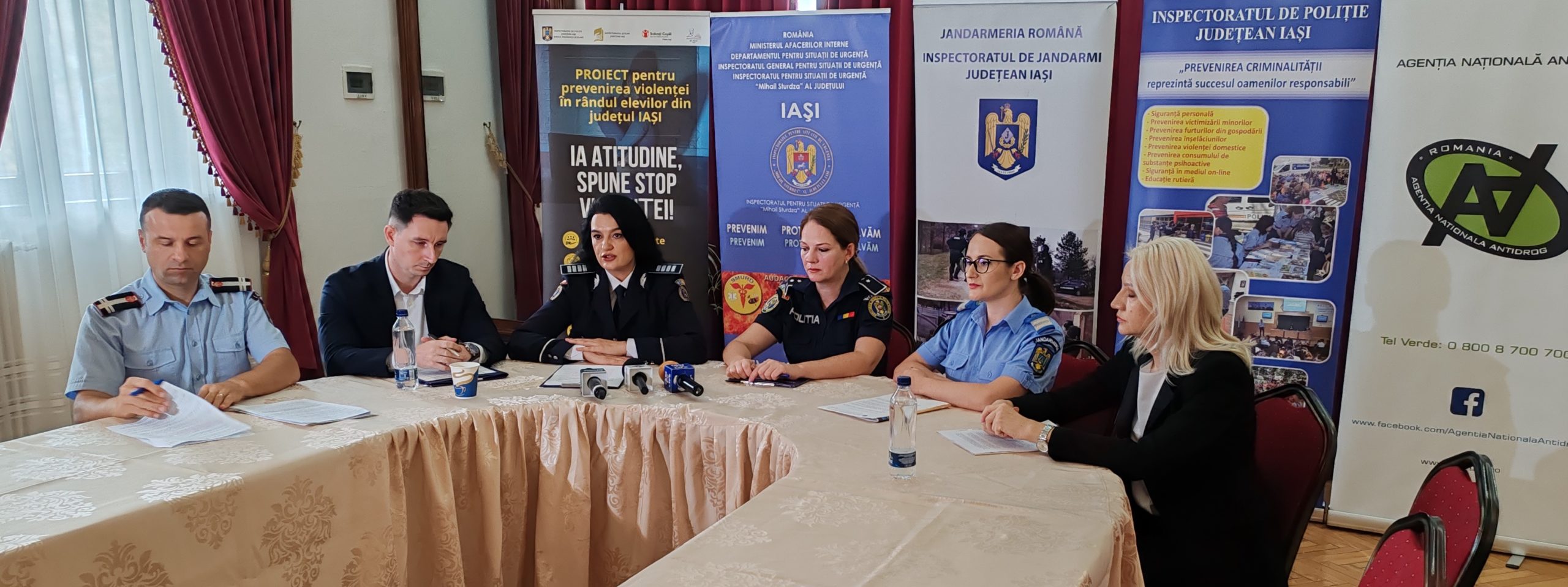 (AUDIO) Campanie de prevenire a consumului de droguri, desfășurată în școlile din Iași