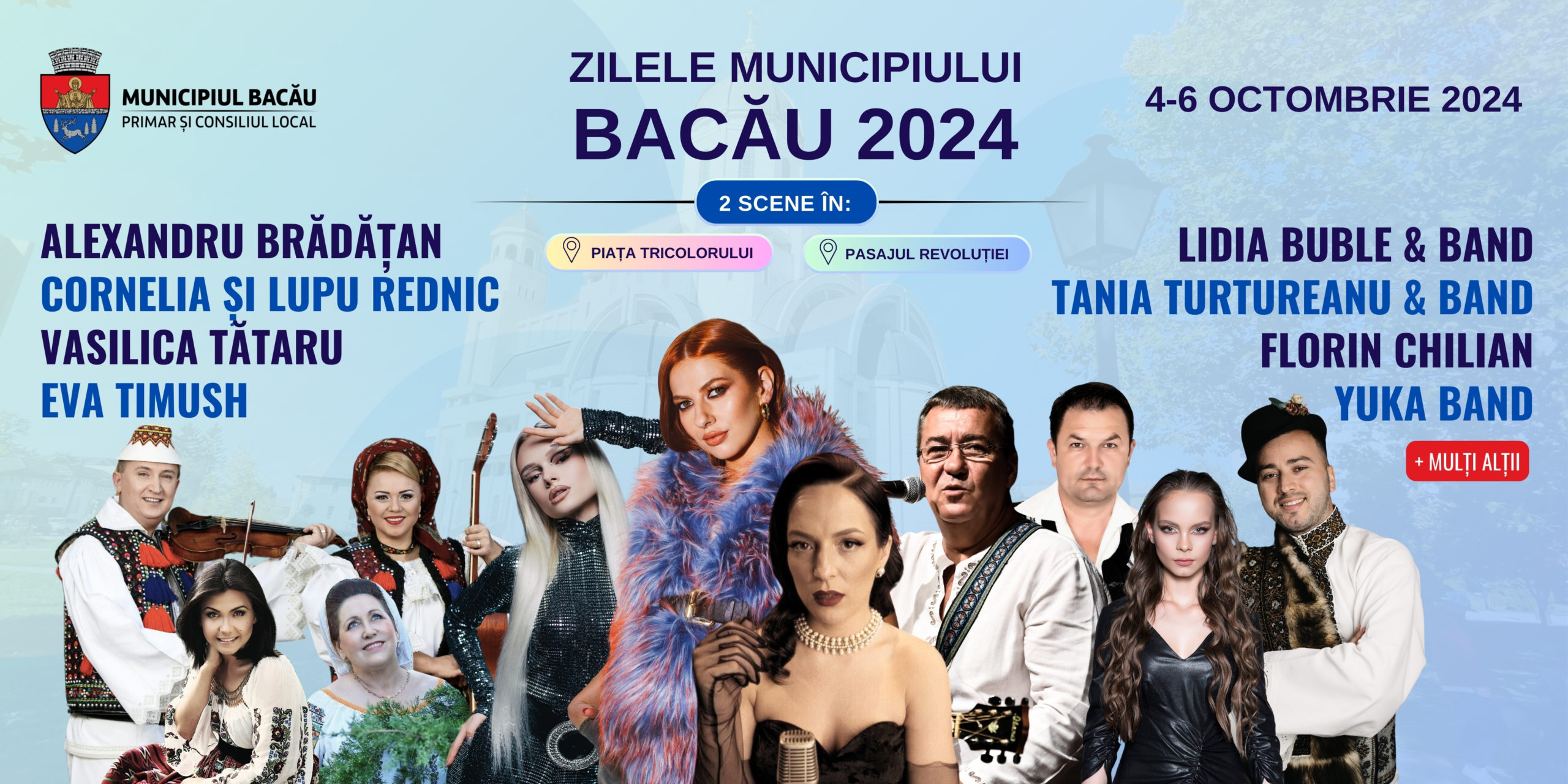 Zilele Municipiului Bacău (4 – 6 octombrie)