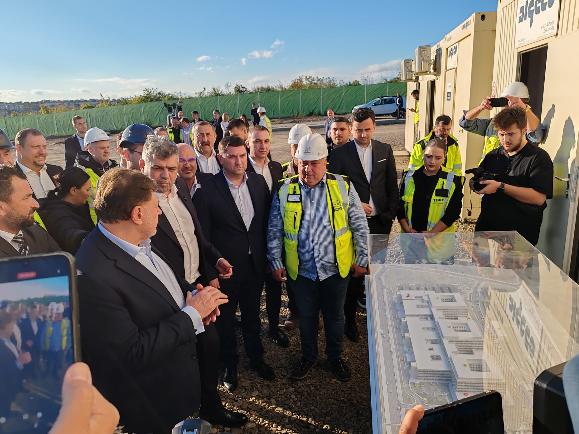 (AUDIO) Marcel Ciolacu: Proiectul Spitalului Regional de la Iaşi se află în etapa a II-a, de organizare de şantier