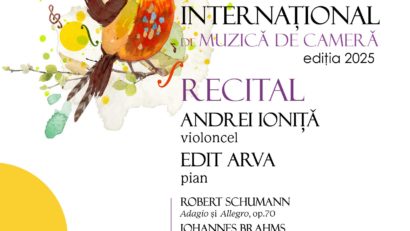 (AUDIO) Iași 8 mai, 19:00: Final extraordinar al Festivalului Internațional de Muzică de Cameră de la Iași