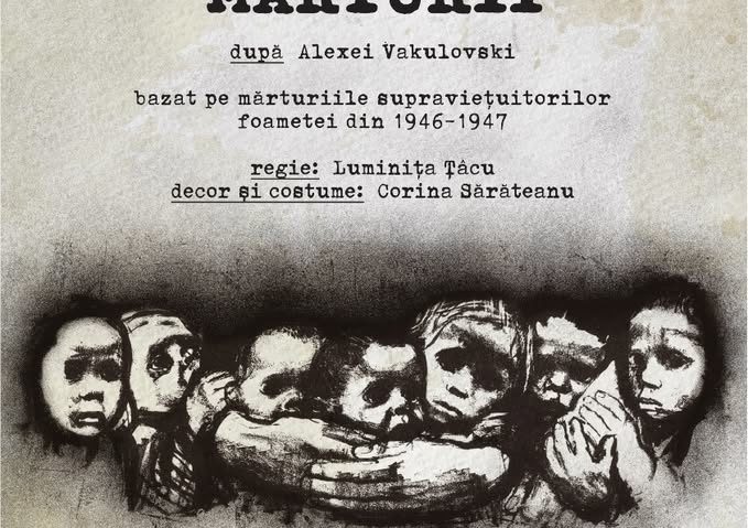 Teatrul National „Mihai Eminescu” din Chișinău pune în scenă spectacolul “Copiii foametei. Mărturii”. Mariana Frătăucean și Aliona Ursachi de la ATRAG Iași, în matinal cu Adina Șuhan Teatrul National „Mihai Eminescu” din Chișinău pune în scenă spectacolul “Copiii foametei. Mărturii”. Mariana Frătăucean și Aliona Ursachi de la ATRAG Iași, în matinal cu Adina Șuhan