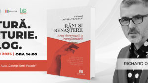 Lansare de carte: „Răni și Renaștere. Arta dureroasă a transformării” de Richard Constantinescu. Bună Dimineața la Radio Iași