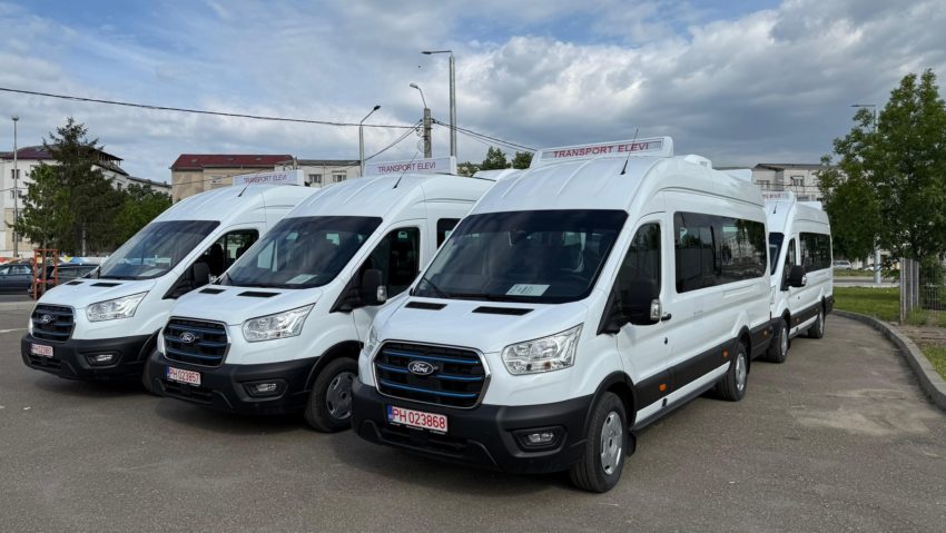 Vaslui: Microbuze electrice pentru transportul şcolarilor, achiziţionate printr-un proiect derulat de CJ Vaslui: Microbuze electrice pentru transportul şcolarilor, achiziţionate printr-un proiect derulat de CJ