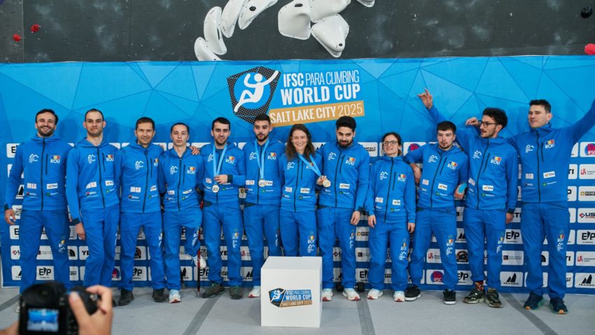Omul care aduce vestea: Aur și Argint pentru România la prima Cupă Mondială de Paraclimbing din Salt Lake City, SUA! Omul care aduce vestea: Aur și Argint pentru România la prima Cupă Mondială de Paraclimbing din Salt Lake City, SUA!