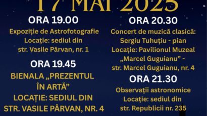 Bârlădenii sunt așteptați la ”Noaptea Muzeelor” 2025