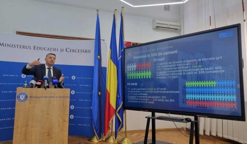 Ministrul Educației, Daniel David, a prezentat, astăzi, „Raportul de diagnostic al Educaţiei şi Cercetării din România” Ministrul Educației, Daniel David, a prezentat, astăzi, „Raportul de diagnostic al Educaţiei şi Cercetării din România”