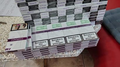 Botoşani: Circa 5.000 de pachete de ţigări descoperite de poliţiştii de frontieră pe raza localităţii Bobuleşti
