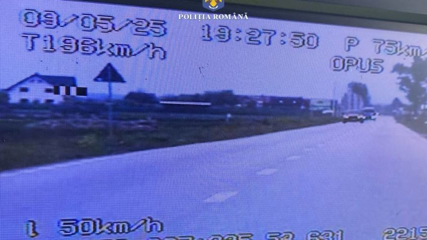 (FOTO) Suceava: Un tânăr de 20 de ani a fost prins rulând cu o viteză de aproape 200 km/h (FOTO) Suceava: Un tânăr de 20 de ani a fost prins rulând cu o viteză de aproape 200 km/h