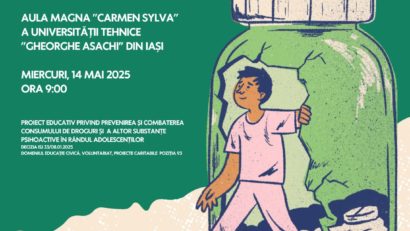Proiectul antidrog județean al Liceului UAIC – ”Curajul de a spune nu!”. Maria Ursache, director al Liceului UAIC, cu Mihai Florin Pohoață, la ”Pulsul Zilei” – 14.05.2025.