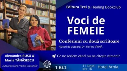 Voci de Femeie. Confesiuni cu două scriitoare. Dr. Florina Vîrnă în direct la Radio Iași
