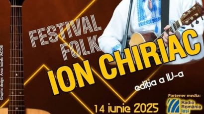 Vaslui: Cătălin Stepa, Ducu Bertzi şi Mircea Vintilă, prezenţi la ediţia a IV-a a Festivalului ‘Ion Chiriac’