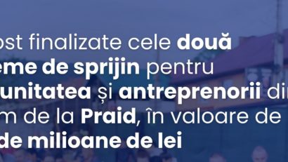 Două scheme de sprijin pentru comunitatea şi antreprenorii din turism de la Praid