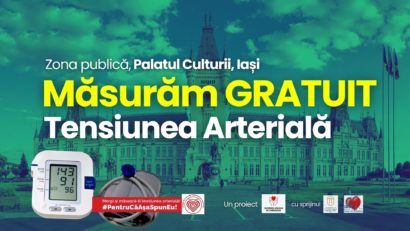 IAȘI: Societatea Română de Cardiologie organizează o acțiune de informare și educație medicală