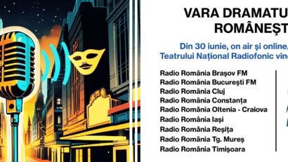 Caravana Teatrului Radiofonic, pe frecvenţele posturilor Radio România Regional, până pe 31 august