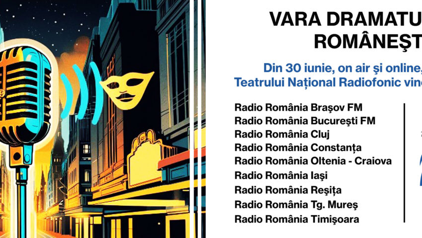 Caravana Teatrului Radiofonic, pe frecvenţele posturilor Radio România Regional, până pe 31 august Caravana Teatrului Radiofonic, pe frecvenţele posturilor Radio România Regional, până pe 31 august