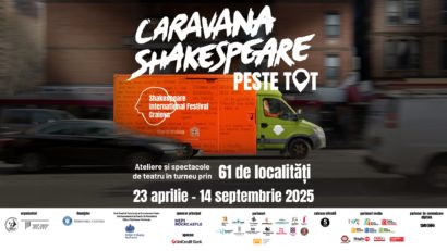 Pe 22 și 23 iunie, Caravana Shakespeare – peste tot ajunge în județul Iași