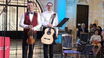 Rapsodiile de Enescu și Gershwin, cu Alexandru Tomescu și Dragoș Ilie, în turneu la Iași