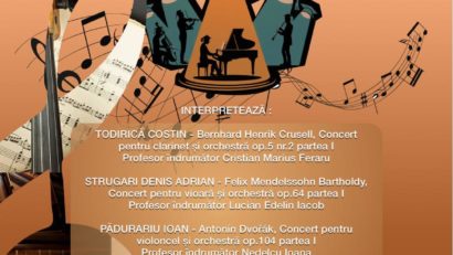 18 iunie, orele 18:00: CONCERTUL ABSOLVENȚILOR COLEGIULUI NAȚIONAL DE ARTE OCTAV BANCILA IASI 