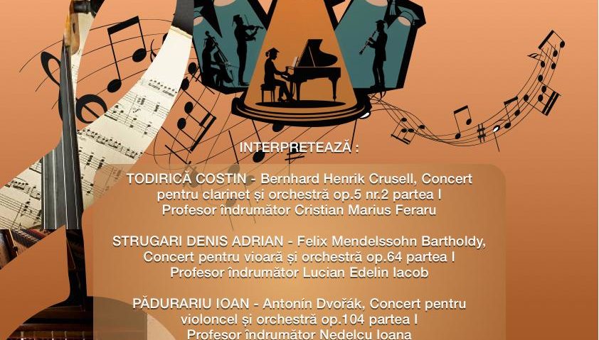 18 iunie, orele 18:00: CONCERTUL ABSOLVENȚILOR COLEGIULUI NAȚIONAL DE ARTE OCTAV BANCILA IASI 18 iunie, orele 18:00: CONCERTUL ABSOLVENȚILOR COLEGIULUI NAȚIONAL DE ARTE OCTAV BANCILA IASI