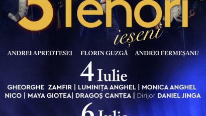 Weekend fabulos în Grădina Palas alături de 3 Tenori ieșeni și invitații lor