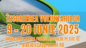 BiblioVacanța 2025 – Încep înscrierile pentru Corpul de voluntari!