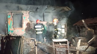 Vaslui: Două persoane decedate într-un incendiu în comuna Bogdăneşti