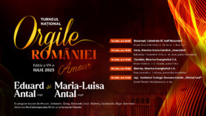 Iași: Turneul Național Orgile României se încheie în această seară cu un concert la Institutul Teologic Romano-Catolic „Sfântul Iosif”
