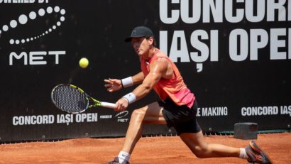 Ieșeanul Cezar Crețu, eliminat în primul tur la Concord Iași Open. Sebastian Gima a trecut de faza calificărilor și a avansat pe tabloul principal